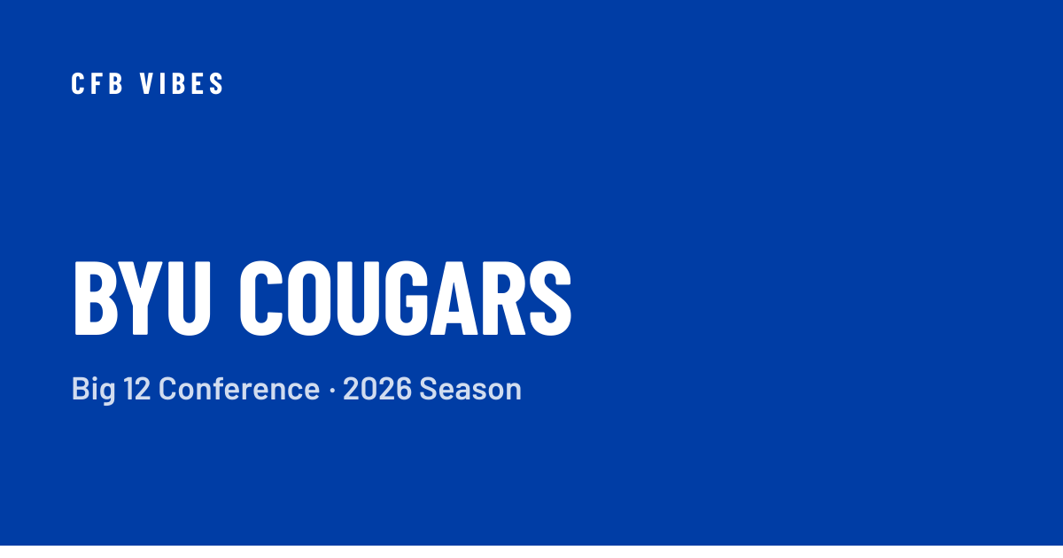 BYU Remains No. 14 in FPI Despite 6-0 Start and Notre Dame Win